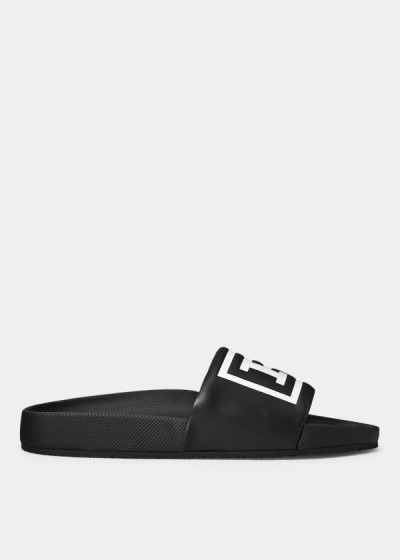 Men's Polo Ralph Lauren Cayson Polo Slide Sandals | 693028AFK